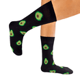 thumbnail image 3 of Calcetines De Aguacates Negro Divertidos Moda, 3 of 4