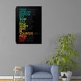 thumbnail image 6 of Motivational Canvas Positive Wall Art Inspirational Office Wall Art Poster Quotes Canvas Artwork Picture Print Framed for Home Living Room Work Place Gym Bedroom Wall Decor - 12" Wx18 H, 6 of 6
