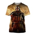 thumbnail image 1 of Juegos de disparos populares, moda de verano, patrones de diseño creativo, impresión 3D, camiseta personalizada estimulante a la moda, 1 of 5
