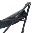 thumbnail image 4 of Tranquillo Universal 106.5" Double Hammock w/ Adjustable Stand & Bag, Gray, 4 of 10