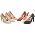 thumbnail image 3 of Journee Collection Womens Ninna Slip On High Stiletto Pointed Toe Pumps, 3 of 7
