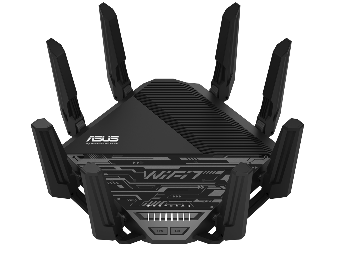 ASUS RT-BE96U Tri-Band WiFi 7 Performance Router, Dual 10G Port, 320Mhz, MLO, Multi-RU puncturing, AiMesh Compatible