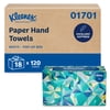 Kleenex Professional Paper Hand Towels, Bulk (01701), Premium Absorbency Pockets, Pop-Up Box, White (18 Boxes of 120 Sheets, 2,160 Sheet Total)