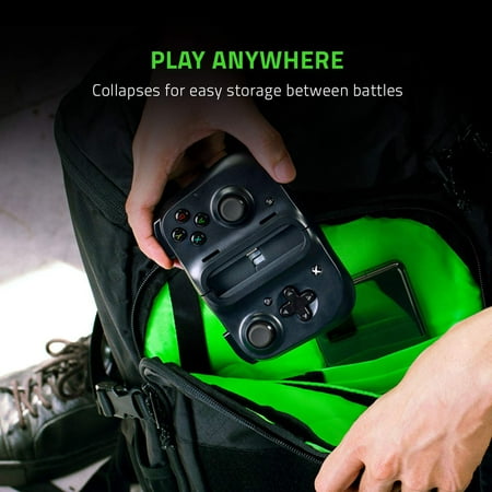 Razer - Kishi for Android (Xbox) Gaming Controller: Cloud Gaming Ready - Compatible with Most USB-C Android Phones - Black