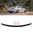 thumbnail image 4 of Rear Trunk Spoiler Lip, Sturdy Glossy Black ABS Trunk Spoiler Wing  For   CLS-Class C25, 4 of 8