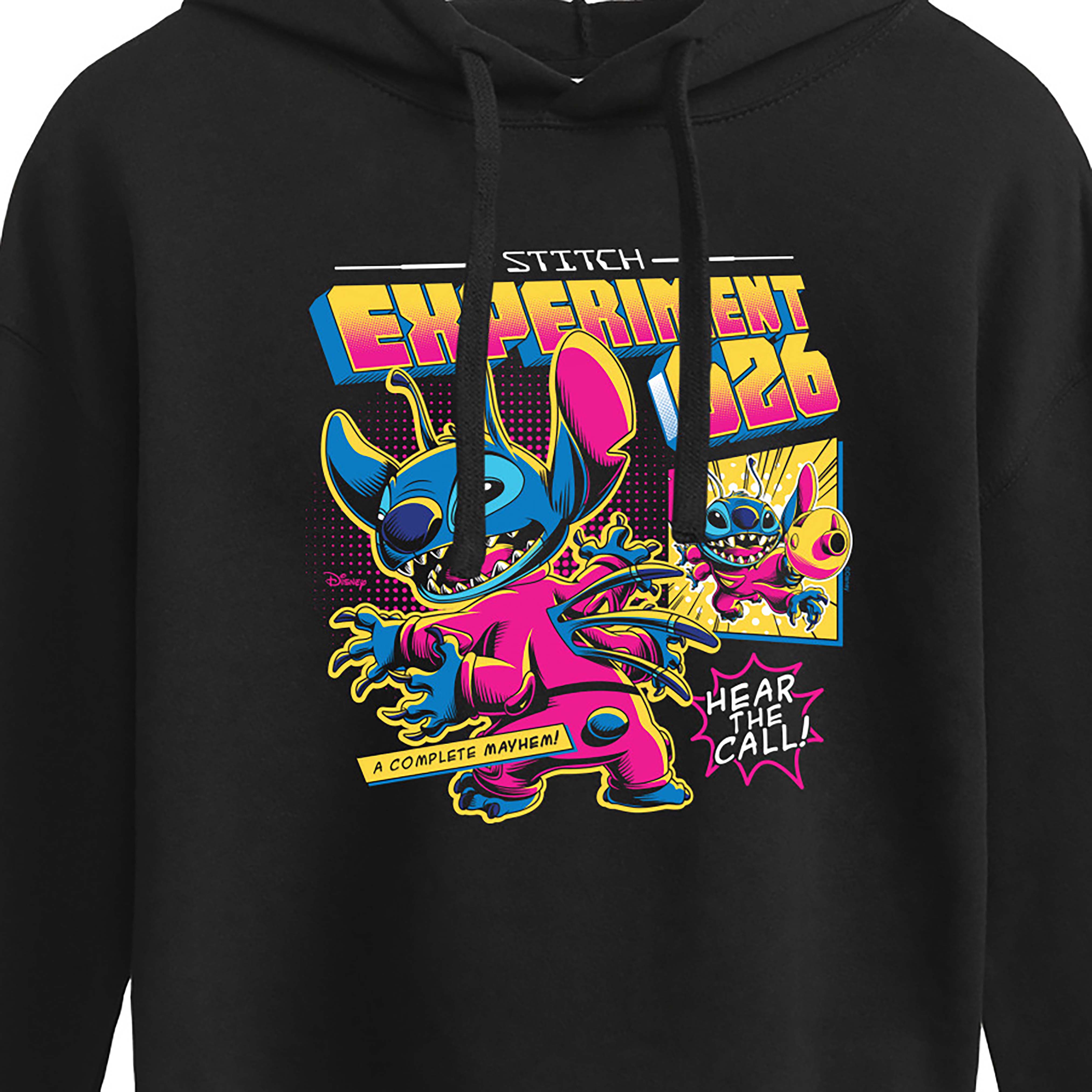 Disney - Lilo & Stitch Cropped Graphic Hoodie