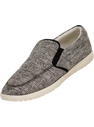 men's gray slip on shoes