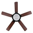 thumbnail image 4 of JONATHAN Y Brantley 52" 2-Light Bohemian Farmhouse Iron LED CEILING FAN, Black, 4 of 10