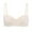 Beige, variant on Woman's Bras Lightly Lined Sexy Lace Demi Underwire Bra Half Cup Padded Push Up Bralette Beige,L