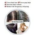 thumbnail image 3 of Zhuge Invisible Seamless Thin Hair Topper, 3D Up Bangs Hairpiece for Natural Coverage, Black, 3 of 4