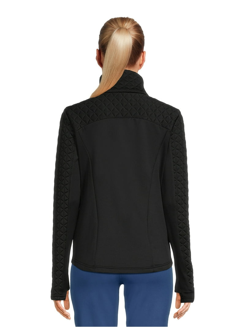 Avia women's Quilted Jacket - Brushed Fabric - Walmart.com