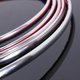 thumbnail image 3 of 4mmx2m Car Chrome Styling Decoration Moulding Trim Strip Tape DIY Protective Sticker Cover Bright Strip Car Bumper Accessories, 3 of 5