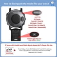 thumbnail image 2 of Correa de reloj NotoCity Silicone para Garmin Fenix 8/5X+/6X azul, 2 of 7