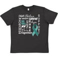 thumbnail image 3 of Inktastic Ovarian Cancer- Together We Will Win Youth T-Shirt, 3 of 5
