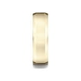 thumbnail image 6 of Benchmark� 18k Gold 7mm Comfort-fit High Polished Carved Design Wedding Band Ring, 6 of 9