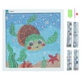 thumbnail image 2 of Rhinestone Painting Kit, Rhinestone Painting Sparkling Waterproof  For DIY For Family For Gift, 2 of 8