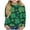 #0212-Gray, variant on Cowsor Boys Girls St Patrick s Day Printed Long Sleeve Crewneck Top Casual Holiday Base Layer Tee for 3-14 Years Old School Wear