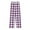 Purple, variant on breaise Pajama Pants for Boys Soft Pliad Pajama Pants Plaid Long Pj Pants Kids Cute Elastic Waist Wide Leg Bottoms 4-14 Years