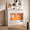 White, variant on 27 Inch Water Vapor Fireplace with 3D Realistic Mist Flame, Electric Fireplace with Mantel Water Control and Remote Control, Self-Cleaning, Fireplace Humidifier for Home Decor