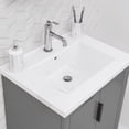 thumbnail image 7 of Water Creation Elise 24" Wood Single Bathroom Vanity in Cashmere Gray & White, 7 of 7