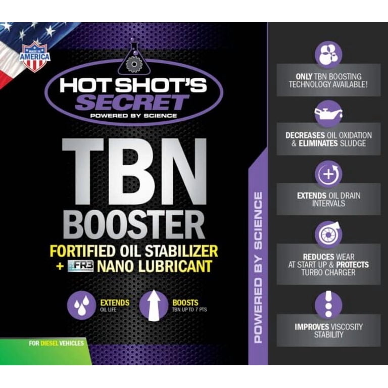 Hot Shot's Secret HSSTBN32Z TBN Booster Fortified Oil Additive 32