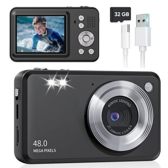 Vivitar Popsnap Compact Digital Camera, Green, 16X Zoom, 1080p