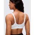 thumbnail image 6 of CRZ YOGA Butterluxe Soft Double Lined Scoop Neck Sports Bras for Women Yoga Crop Top Non Padded, 6 of 7