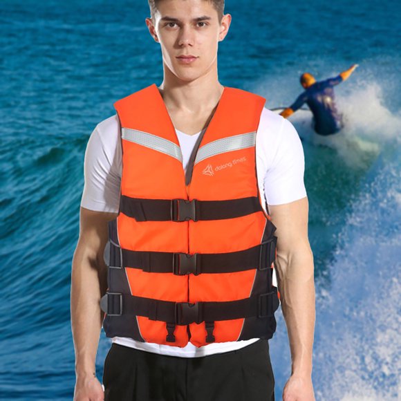 Dvkptbk Life Jacket Adults Life Jacket Aid Vest Kayak Ski Buoyancy Fishing Watersport Pool Accessories