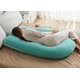 thumbnail image 4 of Almohada de embarazo Momcozy en forma de U para todo el cuerpo, color azul Tiffany, 4 of 7