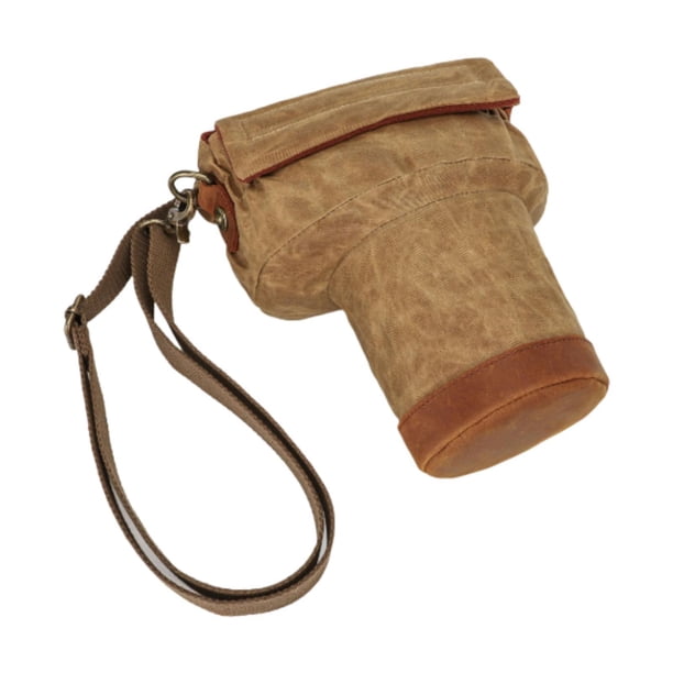 Bolsa organizadora para cámara perfke Lona 22 x 17,5 x 12 cm Caqui