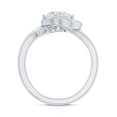 thumbnail image 2 of Lab Created 1 Carat Diamond Engagement Ring - EF-VS Quality - Ideal For Gift, 14K White Gold, US 12.50, 2 of 8