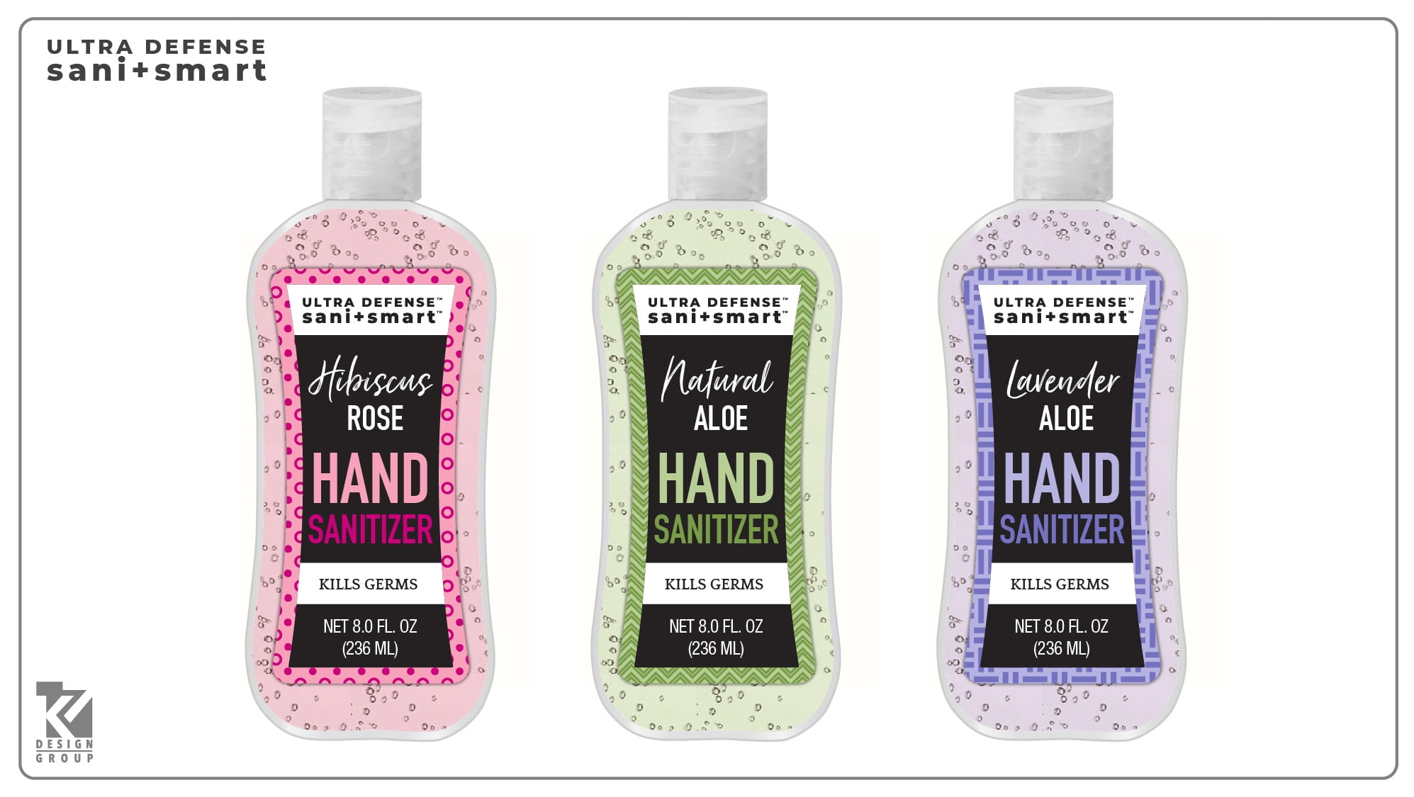 Sani Smart 8oz Hand Sanitizer, Assorted