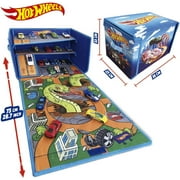 Hot Wheels Cars Case Garage Box Playmat Car Toys Storage Box