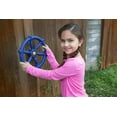 thumbnail image 2 of Jungle Gym Kingdom Playground Accessories, Pirate Ships Wheel for Playhouse, Blue, 2 of 5