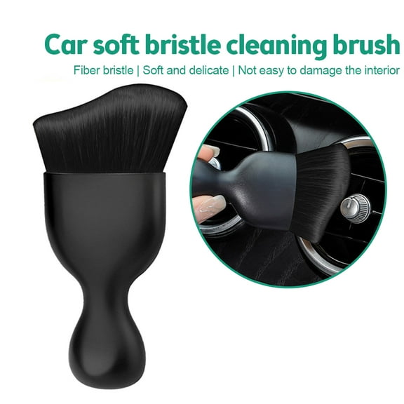 Virwir Auto Interior Dust Brush, Soft Car Detailing Brush for Car Dashboard, Car Cleaning Brush Interior