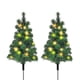 thumbnail image 1 of SGACAI Luces solares para árbol de Navidad, decoraciones para exteriores, mini árbol de Navidad pequeño de 30,1 pulgadas con luces, luces solares para árbol de Navidad para exteriores, árbol de Nav, 1 of 7