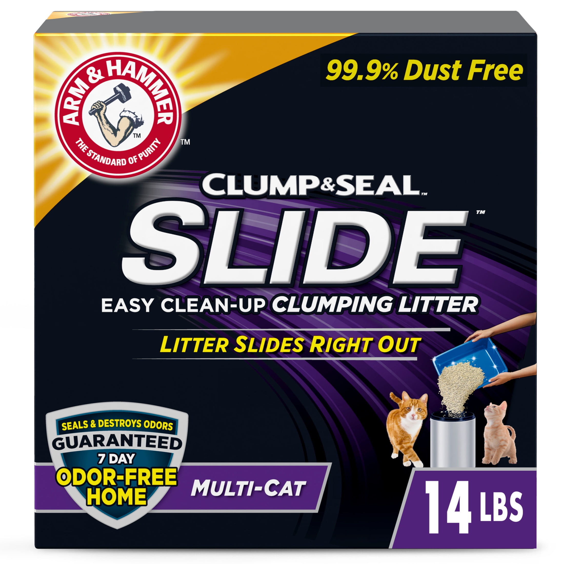 Arm and hammer slide cat litter discount