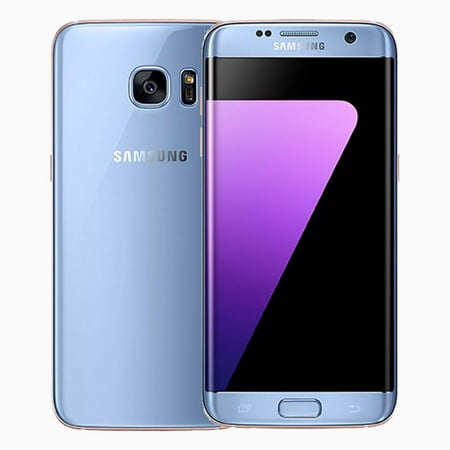 Samsung Galaxy S7 Edge SM-G935F 32GB (No CDMA, GSM only) Factory Unlocked 4G/LTE Smartphone - Coral Blue