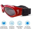 thumbnail image 4 of Gafas de sol para perros, correa ajustable para gafas de sol UV, protección impermeable para perros pequeños y medianos, 4 of 6