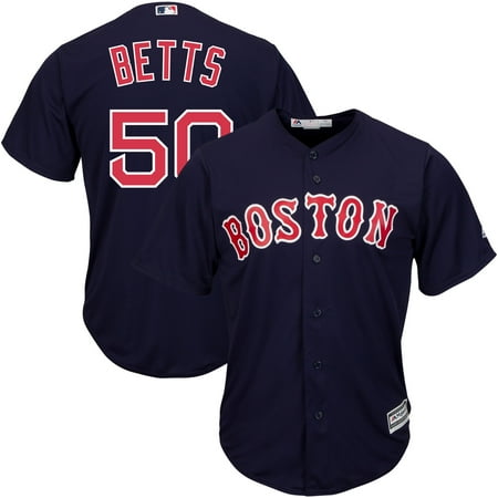 Mookie Betts Boston Red Sox Majestic Big & Tall Alternate Cool Base Replica Player Jersey - Navy