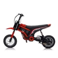 thumbnail image 5 of Fulvari 24V Ride on Dirt Bike for Kids Aged 8-12, 14.29mph High Speed Electric Motorcycle, 5 of 6