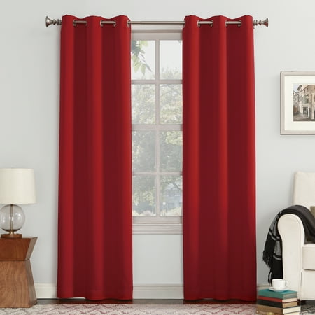 Tahoe Bedroom - Sun Zero Nolan Energy Efficient Blackout Grommet Curtain Panel