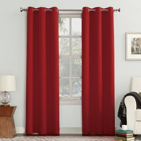 Sun Zero Nolan Energy Efficient Blackout Grommet Curtain (Best Way To Blackout Windows)