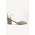 thumbnail image 2 of Miranda - Zapatos de tacón verde con perlas verde 22 CM, 2 of 7
