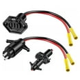thumbnail image 5 of 12V 10Awg Trolling Motor Plug And Receptacle Kit Waterproof Male Female Connector For Marine Boat Electrical Wiring B, 5 of 8