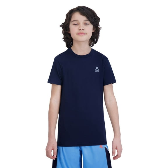 Reebok Boy's Legacy Athletic Core Short Sleeve T-Shirt, Sizes 4-18