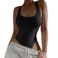 thumbnail image 1 of Body para Mujer,Bodis con Camiseta Sin Mangas para Mujer Body con Camiseta Sin Mangas para Mujer Body con Camiseta Sin Mangas Elástica para Mujer Rendimiento Finamente Ajustado, 1 of 6