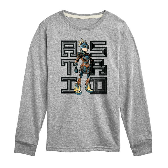 How to Train Your Dragon - Astrid Stacked - Toddler & Youth Long Sleeve Graphic T-Shirt