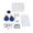 White, variant on BLEEUS T3 Cabinet Smart Locks Invisible Sensor Rfid Ic Card Drawer Lock (White)
