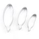 thumbnail image 3 of Molde para galletas con forma de pluma de 3 uds, molde para el reverso, kit de moldes para pasteles, molde de galletas de plástico para decoración de pasteles, 3 of 4